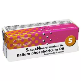 SCHUCKMINERAL Globules 5 Kalium phosphoricum D6, 7,5 g