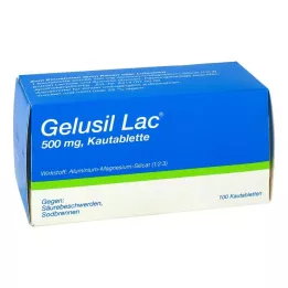 GELUSIL LAC Košļājamās tabletes, 100 gab