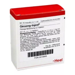 GINSENG INJEEL Ampulas, 10 gab