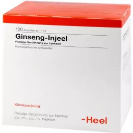 GINSENG INJEEL Ampulas, 100 gab