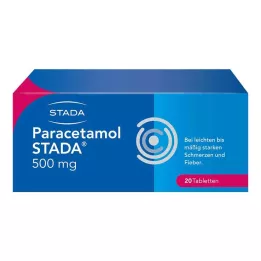 PARACETAMOL STADA 500 mg tabletes, 20 gab