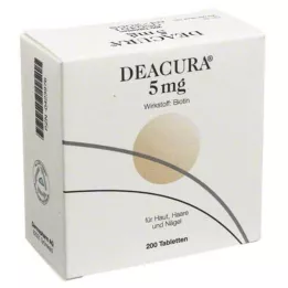 DEACURA 5 mg tabletes, 200 gab
