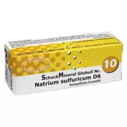 SCHUCKMINERAL Globules 10 sodium sulfuricum D6, 7,5 g
