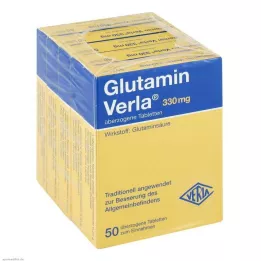 GLUTAMIN VERLA apvalkotās tabletes, 250 gab