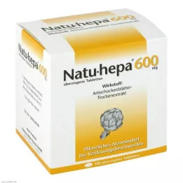 NATU HEPA 600 mg pārklātas tabletes, 100 stundas