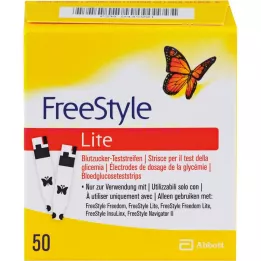 FREESTYLE Lite testa strēmeles bez kodēšanas, 50 gab
