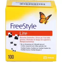 FREESTYLE Lite testa sloksnes bez kodēšanas, 100 ST