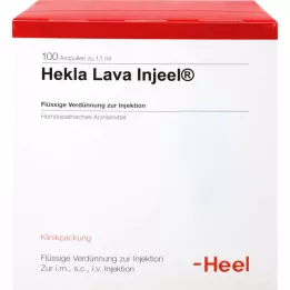 HEKLA LAVA Injeel ampulas, 100 gab
