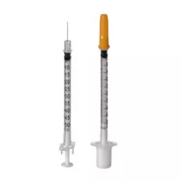 OMNICAN Insulīna šļirce 0,5 ml U100 ar kanulu 0,30x8 mm, 100x1 gab