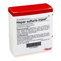 HEPAR SULFURIS INJEEL Ampulas, 10 gab