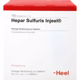 HEPAR SULFURIS INJEEL Ampulas, 100 gab