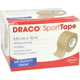 DRACOTAPEVERBAND īpaši spēcīga 3,8 cmx10 m āda, 1 gab