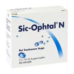 SIC OPHTAL N acu pilieni, 3X10 ml