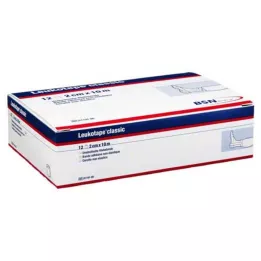 LEUKOTAPE Classic 2 cmx10 m balts, 12 gab