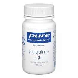 PURE ENCAPSULATIONS Ubiquinol QH 50 mg kapsulas, 60 gab