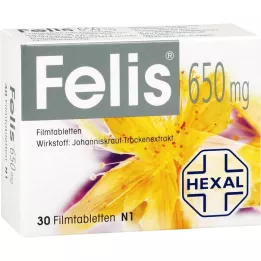 FELIS 650 mg apvalkotās tabletes, 30 gab