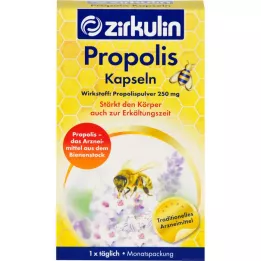ZIRKULIN Propolisa kapsulas, 30 gab