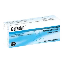 CEFADYN Apvalkotās tabletes, 100 gab
