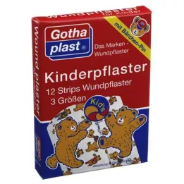 GOTHAPLAST Bērnu ģipša sloksnes, 12 gab