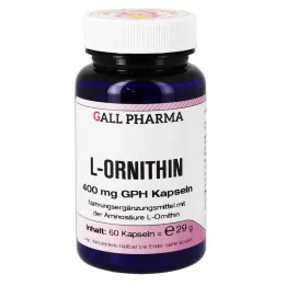 L-ORNITHIN 400 mg kapsulas, 60 gab