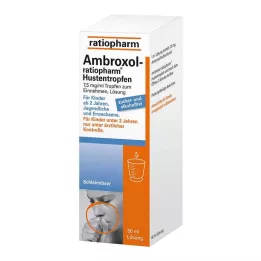 AMBROXOL-ratiopharm klepus pilieni, 50 ml