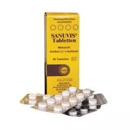 SANUVIS Tabletes, 80 gab
