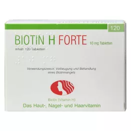 BIOTIN H forte tabletes, 120 stundas