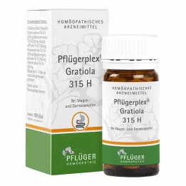 PFLÜGERPLEX Gratiola 315 H tabletes, 100 gab