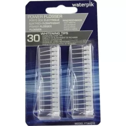 WATERPIK Flosser Tips Whitening FTW-01, 30 gab