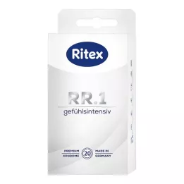RITEX RR.1 prezervatīvi, 20 stundas