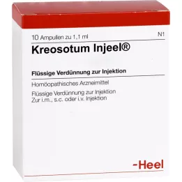 KREOSOTUM INJEEL Ampulas, 10 gab