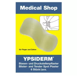 BLASENPFLASTER Ypsiderm mazs, 6 gab