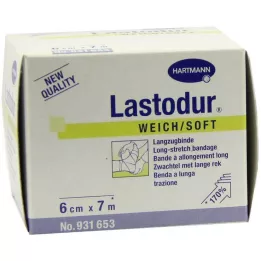 LASTODUR Mīksts pārsējs 6 cmx7 m, 1 gab