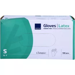 HANDSCHUHE Latekss nepulverēts mazs 4387, 100 gab