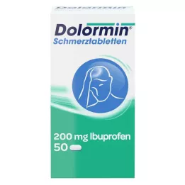 DOLORMIN Apvalkotās tabletes, 50 gab