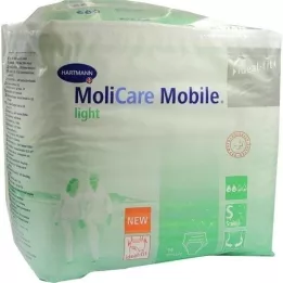 MOLICARE Mobilās vieglās nesaturēšanas biksītes 1. izmērs mazs, 14 gab