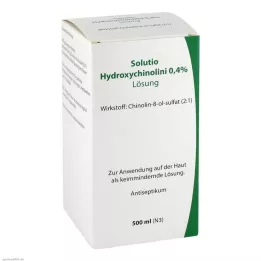 SOLUTIO HIDROKSIKVĪNS. 0,4%, 500 ml