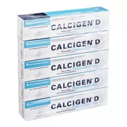 CALCIGEN D 600 mg/400 SV putojošās tabletes, 100 gab
