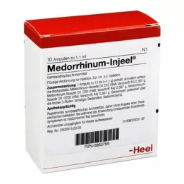 MEDORRHINUM Injeel ampulas, 10 gab