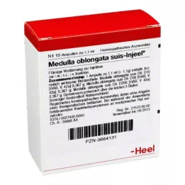 MEDULLA OBLONGATA suis Injeel ampulas, 10 gab