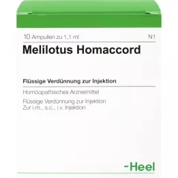 MELILOTUS HOMACCORD Ampulas, 10 gab