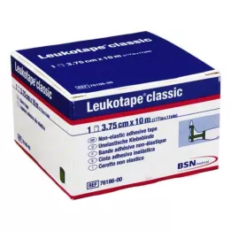 LEUKOTAPE Klasisks 3,75 cmx10 m zaļš, 1 gab
