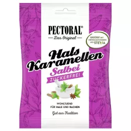 PECTORAL Sage Bonbons bez cukura, 60 g
