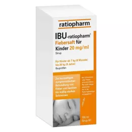 IBU-RATIOPHARM Drudža sīrups bērniem 20 mg/ml, 100 ml