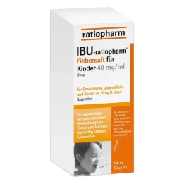 IBU-RATIOPHARM Drudža sīrups bērniem 40 mg/ml, 100 ml
