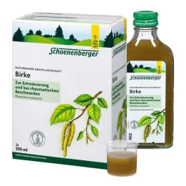 Bērzu sula Schoenenberger, 3x200 ml