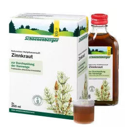 ZINNKRAUT SAFT Schoenenberger ārstniecības augu sulas, 3X200 ml
