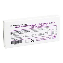 Natrum citricum 3,13% ampulas, 10X2 ml