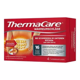 THERMACARE Muguras aptinumi S-XL sāpju mazināšanai, 4 gab