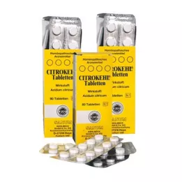 CITROKEHL Tabletes, 3X80 gab
